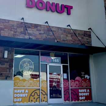 Have A Donut Day storefront at Heritage Trace Plaza, Fort Worth